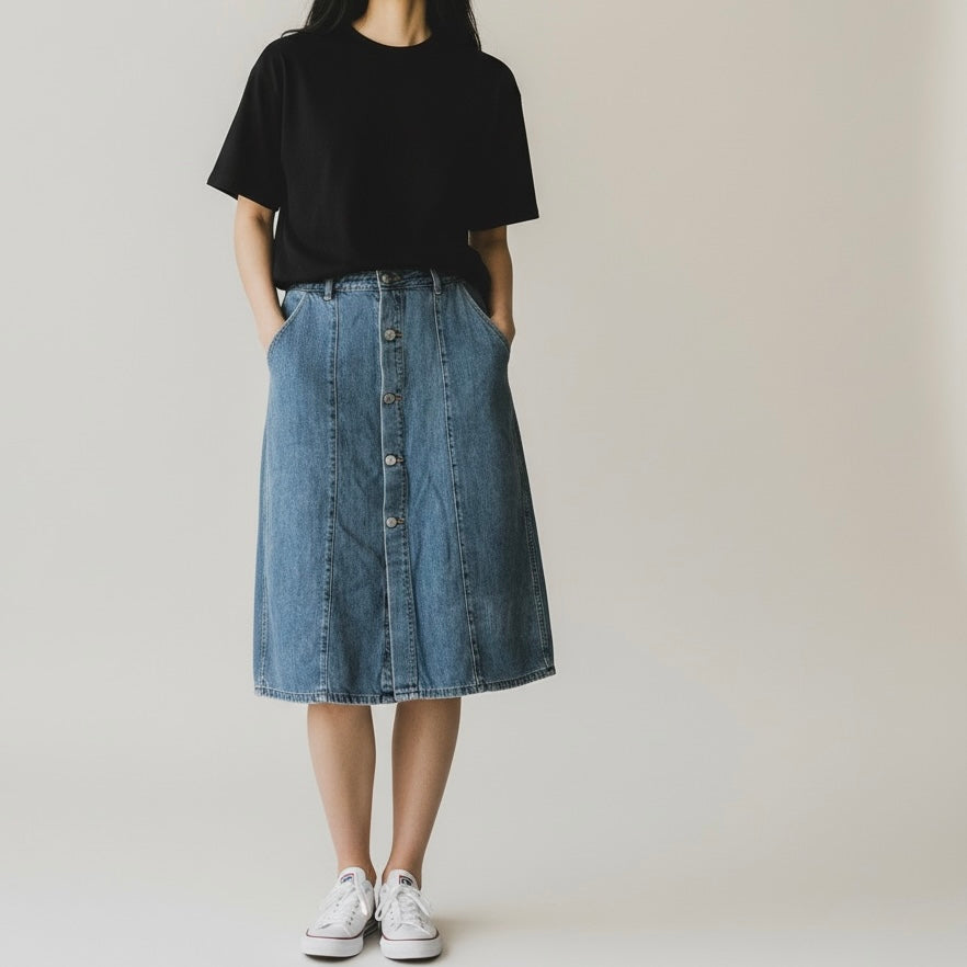 Denim Skirt
