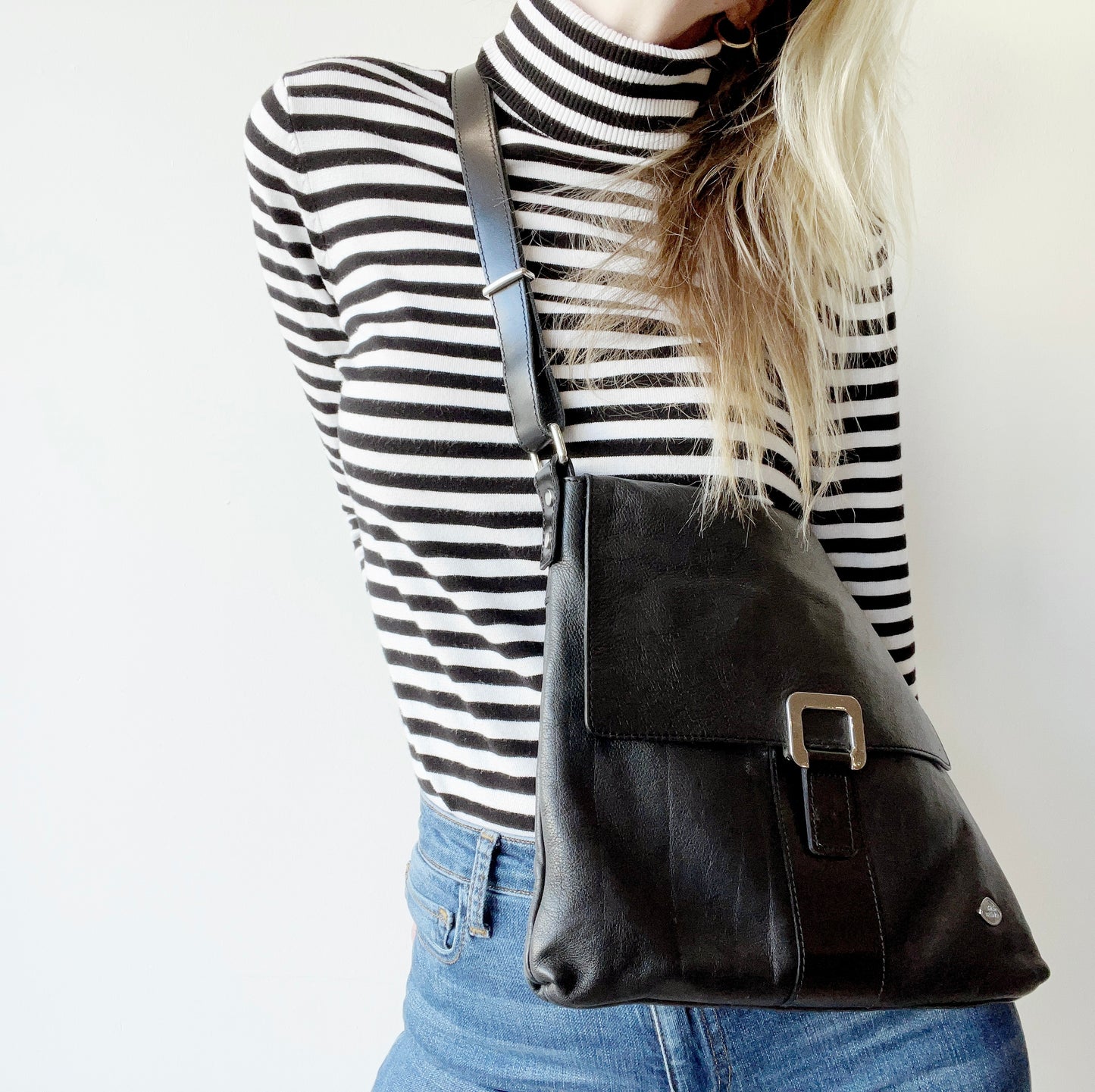 Striped Turtleneck