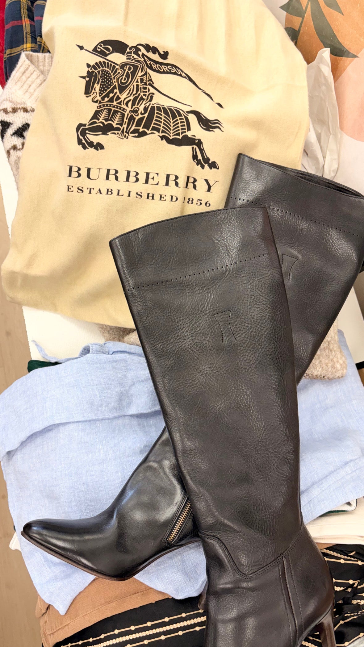 Burberry boots